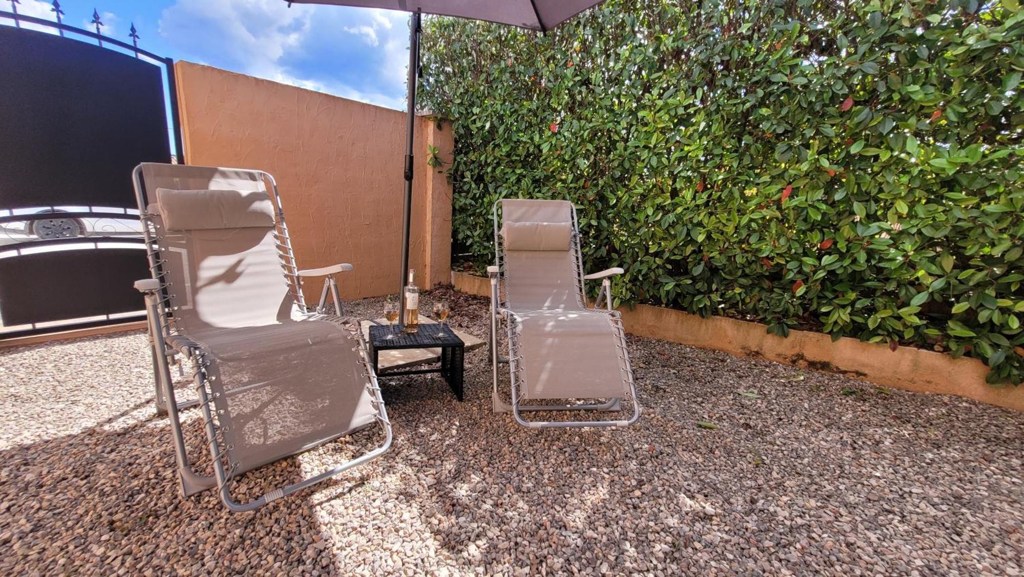 Le Petit Chez Nous Gite Climatise Jardin Pignans Exterior foto